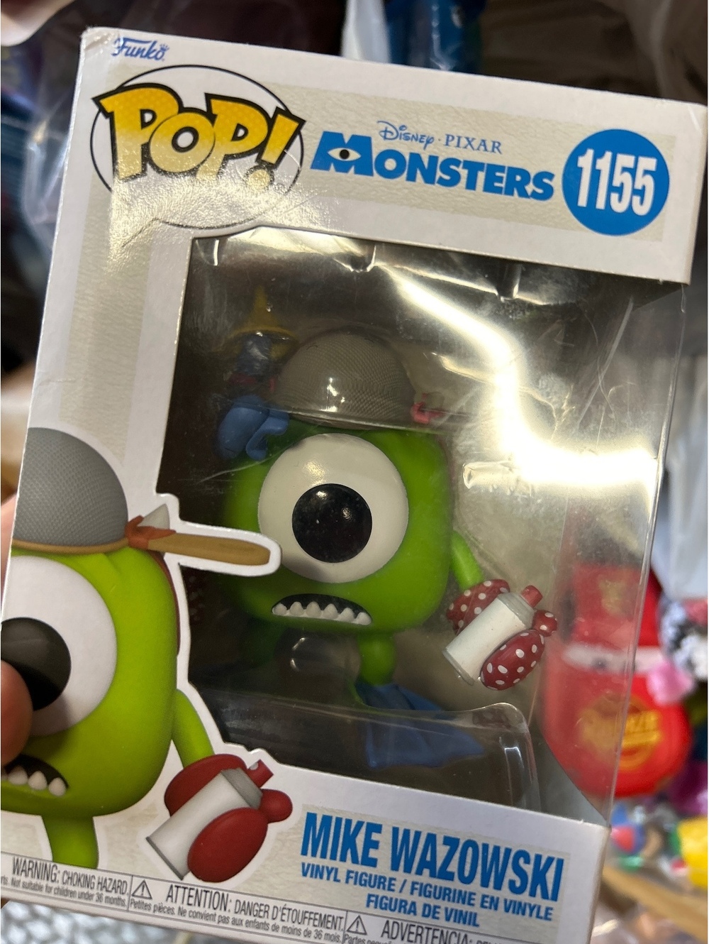 Funko Pop! Disney Pixar Monsters Mike Wazowski Vinyl Figure #1155
